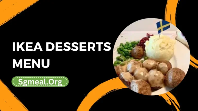 Ikea Desserts Menu Prices In Singapore