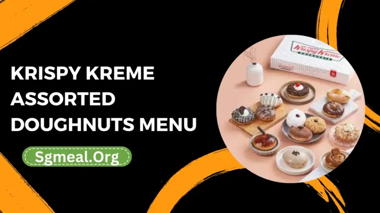 Krispy Kreme Assorted Doughnuts Menu Prices In Singapore