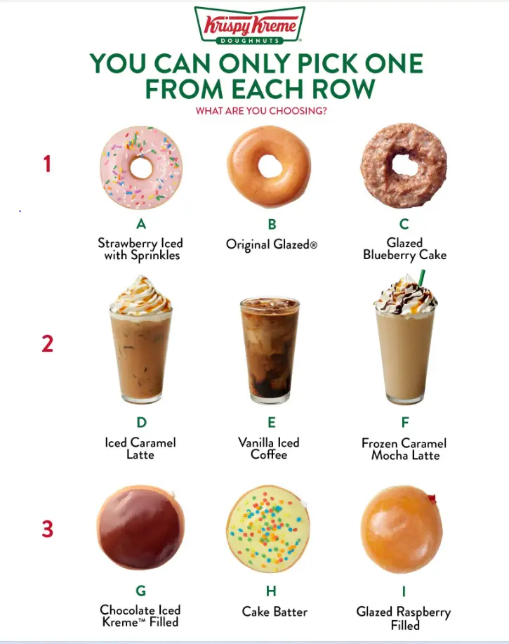 Krispy Kreme Drinks Singapore Prices