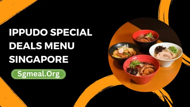 Ippudo Special Deals Menu Prices In Singapore